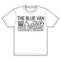 Blue Van: Organic 100% T-shirt